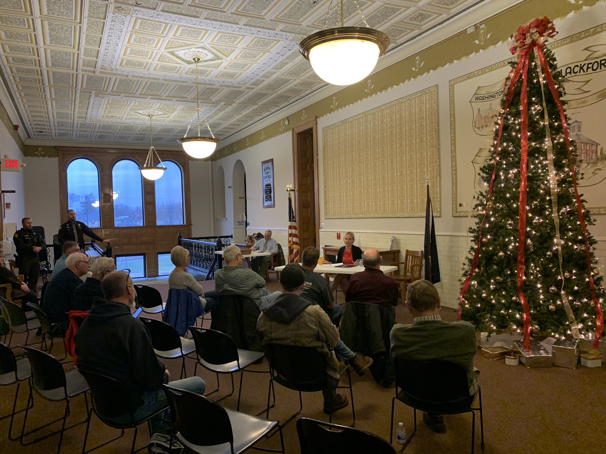 Congresswoman Spartz Wraps up 2021 with 20 inperson Town Halls